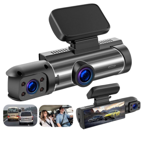 Onboard Camera Car — Dual Front Camera for Optimal Safety 