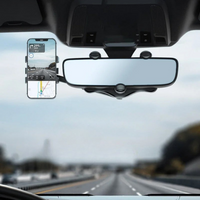 Támogatás Telefon Tükör – Állítható Szög és Stabil Rögzítés 