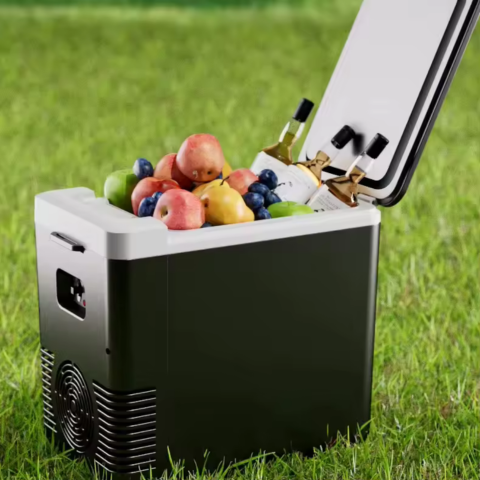 Mini Frigorifer și Încălzitor de Mese pentru Mașină — 2 în 1 Practic 