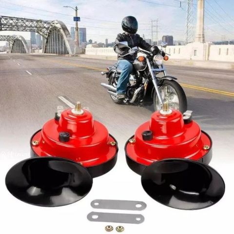 Univerzálny klaksón - pre motocykle, autá alebo nákladné vozidlá 