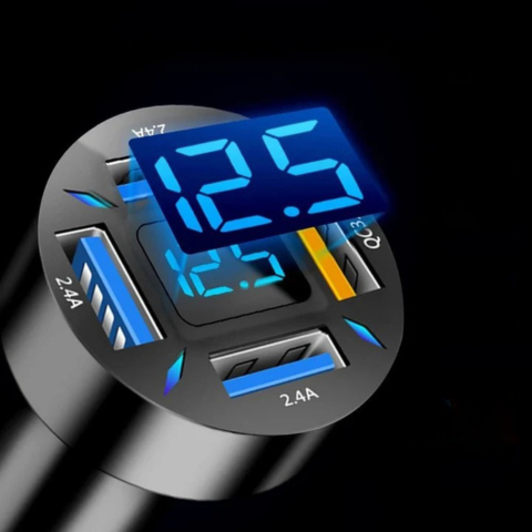 Cargador de Mechero Universal y Multi-USB 