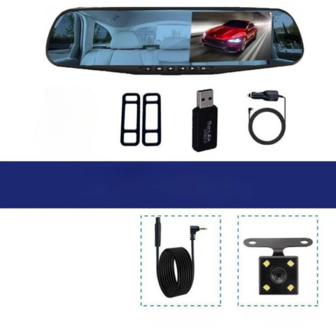 Cameră de Securitate Auto – Vedere Față Spate Înaltă Definiție 