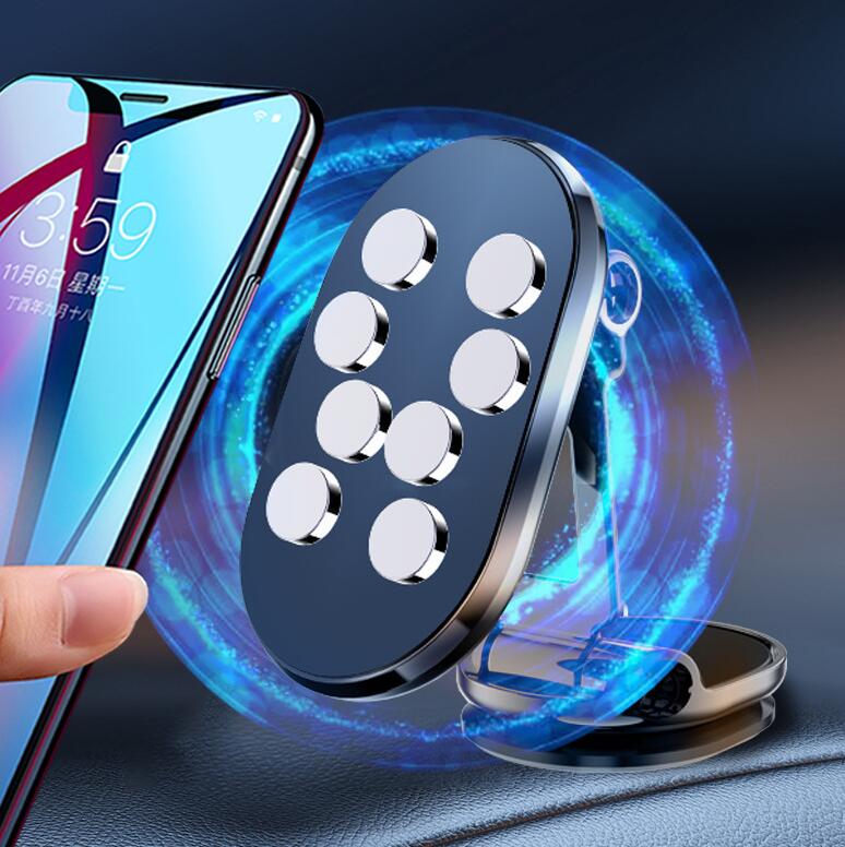 Autós Mágneses Telefon Támogatás — Erős Tartás Okostelefonhoz 