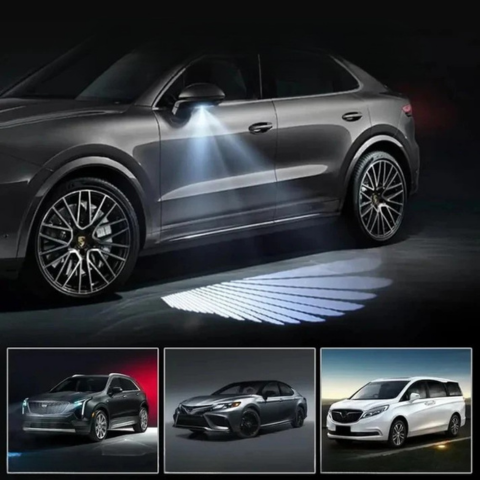 Svetlo na dverách auta Angel Wings - vizuálny efekt a jedinečný štýl