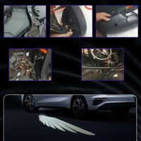 Svetlo na dverách auta Angel Wings - vizuálny efekt a jedinečný štýl