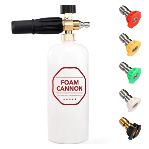 Kit pulverizator multifuncțional cu spumă - mașină, grădină și terasă