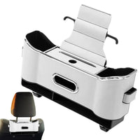 Bakseteorganisator med kroker og oppbevaringsboks - Optimalisert plass og ryddig bil