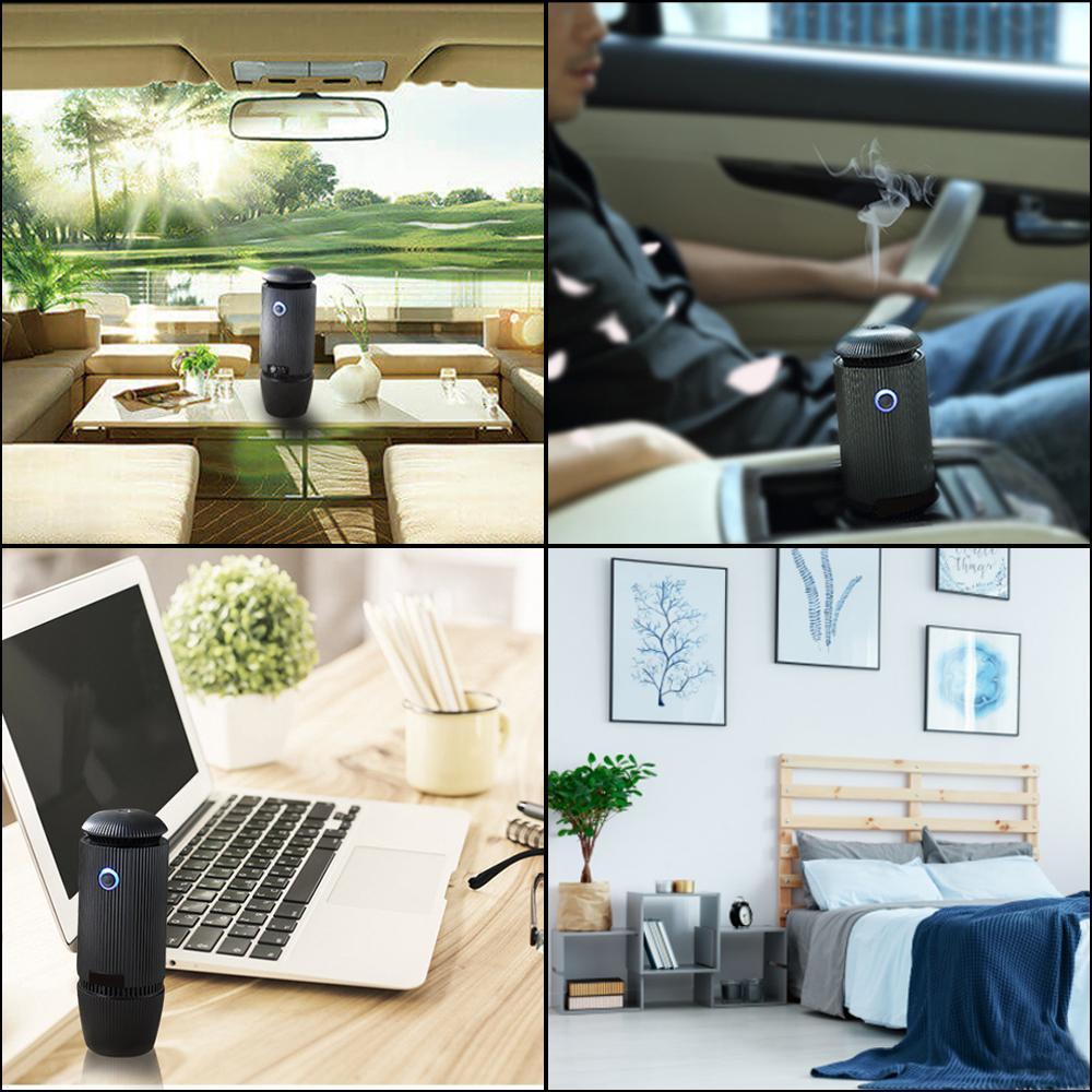 Bærbar Luftfukter for Bil — Friskhet og Velvære på Tur 