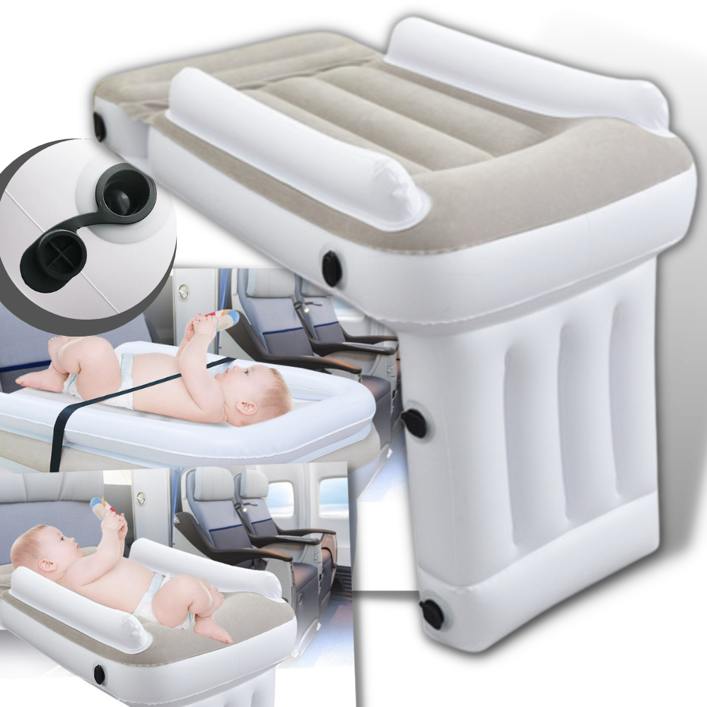 Opblaasbaar kinderbed - Reiscomfort & Snelle Installatie