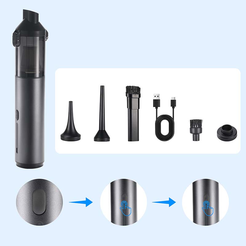 Højtydende ledningsfri bilstøvsuger - hurtig rengøring og praktisk brug