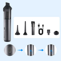 Højtydende ledningsfri bilstøvsuger - hurtig rengøring og praktisk brug