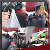 תמיכה בטלפון ובתיק עבור משענת ראש – 2-ב-1 פרקטי 