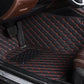 Alfombrillas de Coche Impermeables – Estilo Deportivo Negro y Rojo 